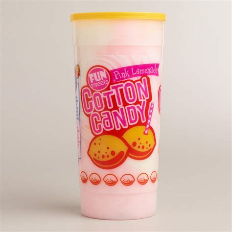 Fun Sweets Pink Lemonade Cotton Candy