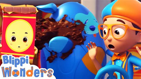 Blippi Wonders Chocolate Factory Learn Abc 123 Moonbug Kids