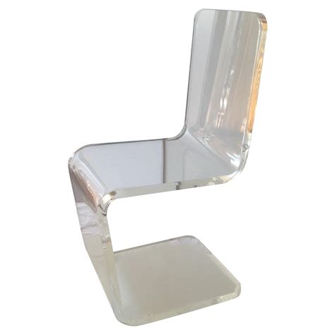 These chairs are not only chic and stylish, but they can be timeless and. Vintage Lucite Sculptural Accent Chair | Chairish