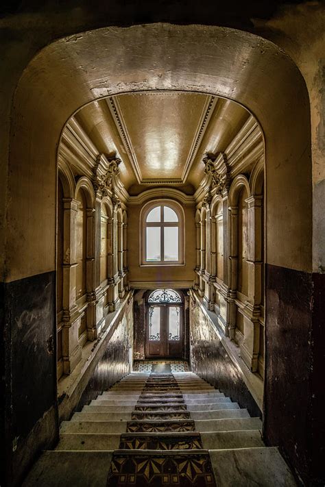 Golden Staircase Photograph By Jaroslaw Blaminsky Fine Art America