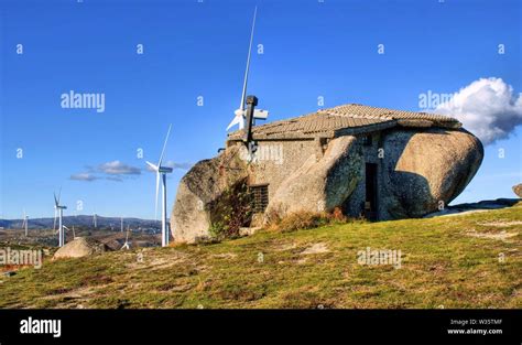 Rock House In Fafe Mountains Portugal Stock Photo Alamy