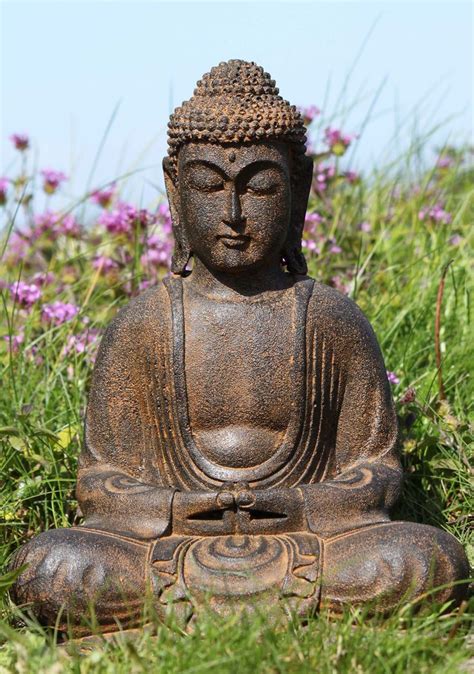 Sold Meditating Garden Japanese Buddha Statue 12 Buddha Buddha