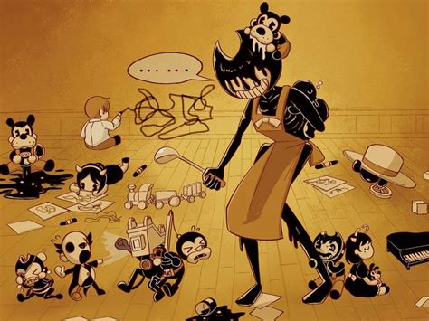 pin by indominus rex on manuel bendy and the ink machine character art character design