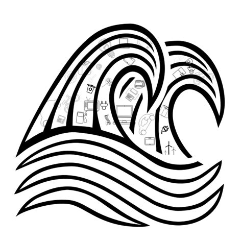 Ocean Waves Free Svg