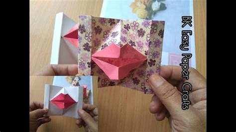 How To Make A Paper Kissing Lips Origami Mouth Origami Kissing
