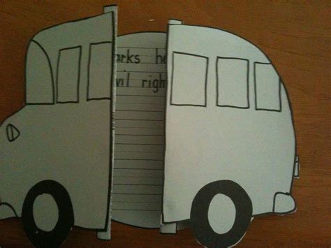 Rosa Parks Bus Crafts Rosa Parks Estudios Sociales Educar