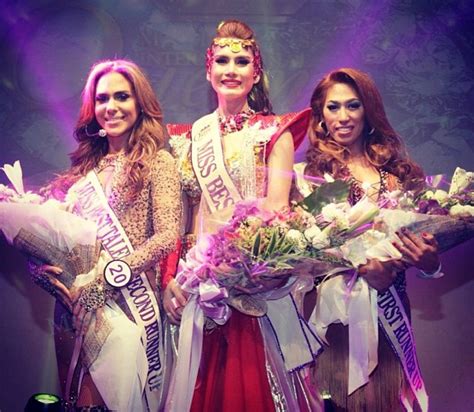 marcela ohio transgenre remporte le titre de miss international queen 2013 à pattaya en