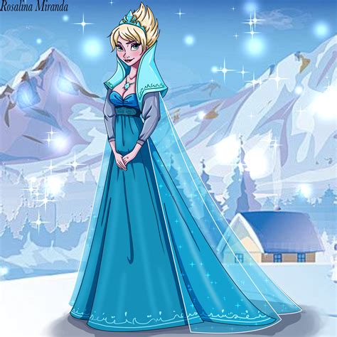 Elsa The Snow Queen Frozen Image By Rosalina Miranda 3596850