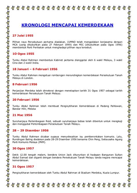 Sejarah kemerdekaan malaysia posted by h1p5 doodlez. Gambar Malaysia Merdeka 1957 - Blog Images
