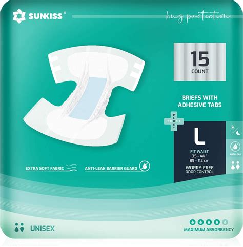 Sunkiss Trustplus Adult Diapers With Maximum Absorbency Disposable