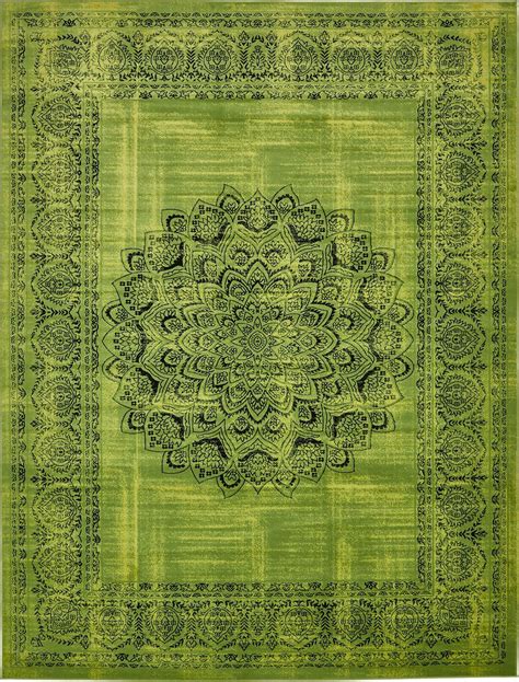 Home & decor store on amazon.in is a one stop shop for the most varied variety in home & decor articles. A2Z Rug Traditional and Modern Transition area rug Green ...