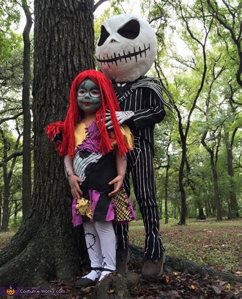 Jack And Sally Skellington Kids Costume Photo 22
