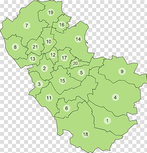 Rotherham Map Dinnington South Yorkshire B Postcode Area Ravenfield
