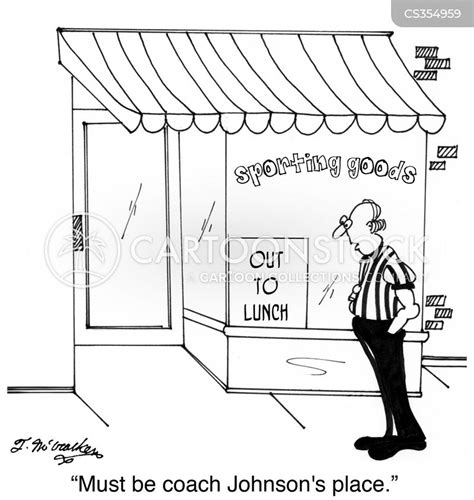 Sports Store Cartoons And Comics Funny Pictures From Cartoonstock