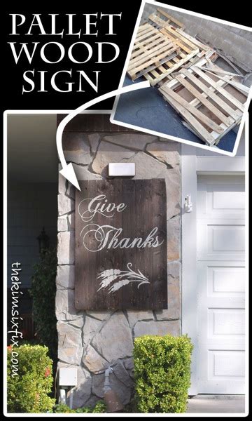 How To Make A Pallet Wood Sign The Kim Six Fix