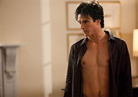 An Official Ranking Of Damon Salvatores Shirtless Scenes On The Vampire Diaries