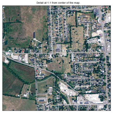 Aerial Photography Map Of Harrodsburg Ky Kentucky