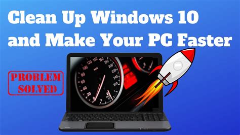 How To Make Your Computer Faster Windows 10 How To Make Windows 10