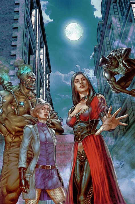 Sep Van Helsing Return League Of Monsters Cvr B Vigonte Previews World