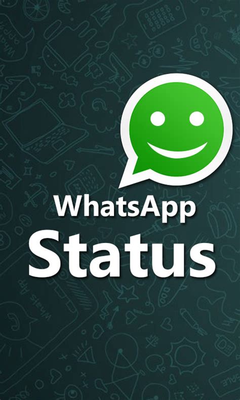 Youtube channels have been created for just providing status videos for whatsapp. Download WhatsApp Status Message APK for FREE on GetJar