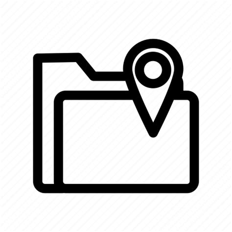 Computer Document Folder Location Open Rating Icon Download On