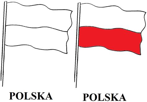 Flaga Polski Kolorowanka Pcmigtool