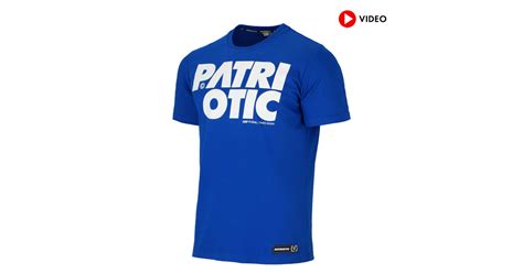 Patriotic Cls Tshirt Koszulka Kolor Chabrowy