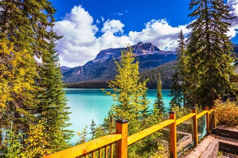 Emerald Lake Yoho Np Rocky Mountains Jigsaw Puzzle In Great Sightings