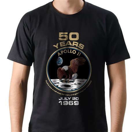 Camiseta Camisa Geek Nasa Apollo 11 50 Anos Do Pouso Na Lua Mercadolivre