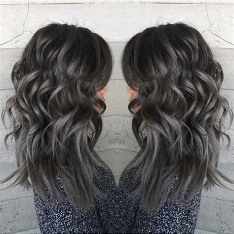 Pewter And Charcoal Hair Color By Janii Hartt Silver Hair Gray Hair