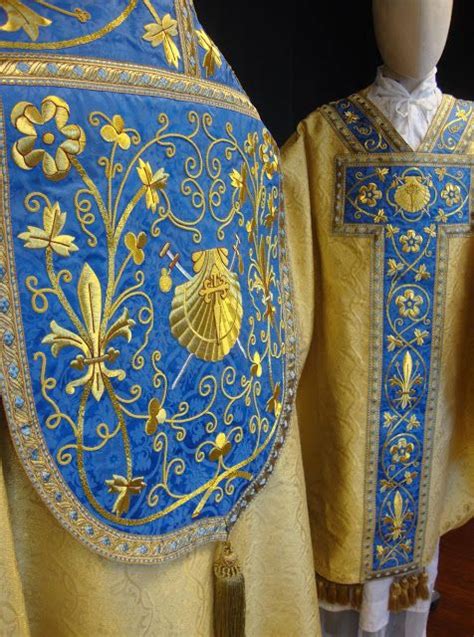 New Vestment Work A Set Worthy Of St Mary And St James ~ Liturgical
