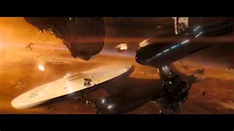 Star Trek 2009 Sound Fx Enterprise Warps Into Wreckage Youtube
