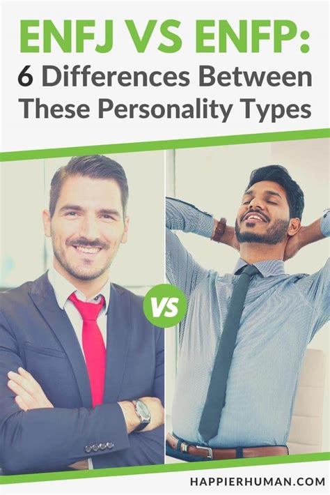 Enfj Vs Enfp 6 Differences Between These Personality Types Happier