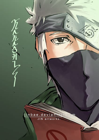 Kakashi Portrait By Jinbae On Deviantart