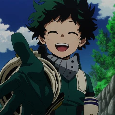 Izuku Pfp ~ Mha Anime Bnha Deku Aesthetic Izuku Midoriya Cute Profile