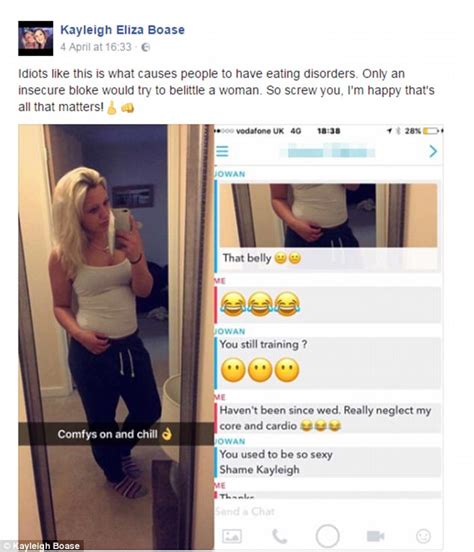 Cornwall Woman Body Shamed By Personal Trainer On Snapchat Daily Mail Online