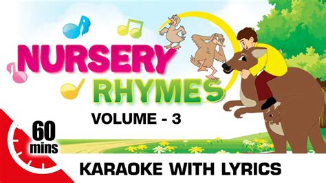 Nursery Rhymes Karaoke With Lyrics Nursery Rhymes Sing Along