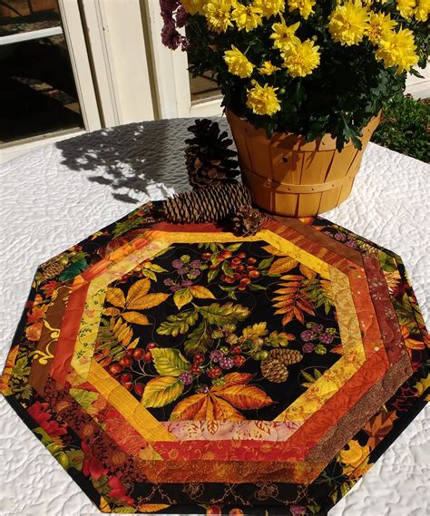 Fall Table Topper Gorgeous Fall Fabrics Just Right For Fall Decor