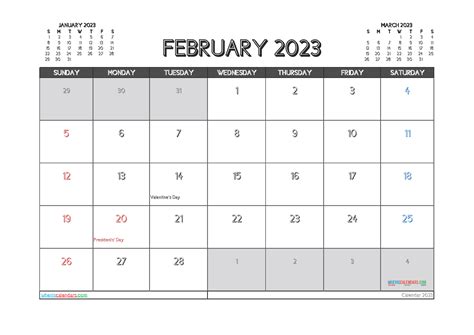 Monthly Calendar 2023 Printable Free Printable Calendar
