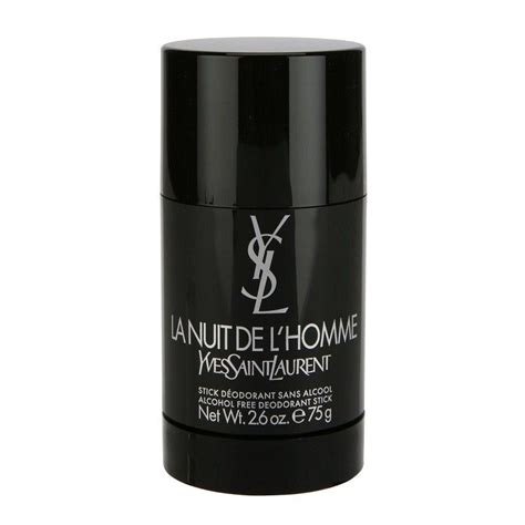 Yves Saint Laurent L Homme Nuit Deodorant Stick G Landys Chemist