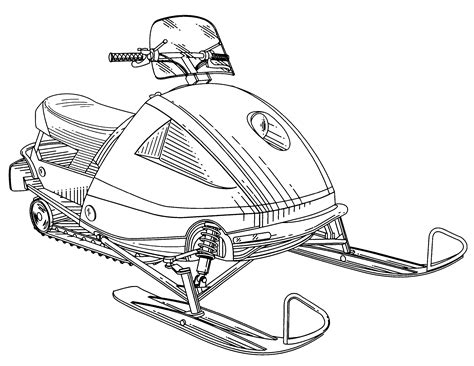 9 Best Ideas For Coloring Snowmobile Coloring Sheet