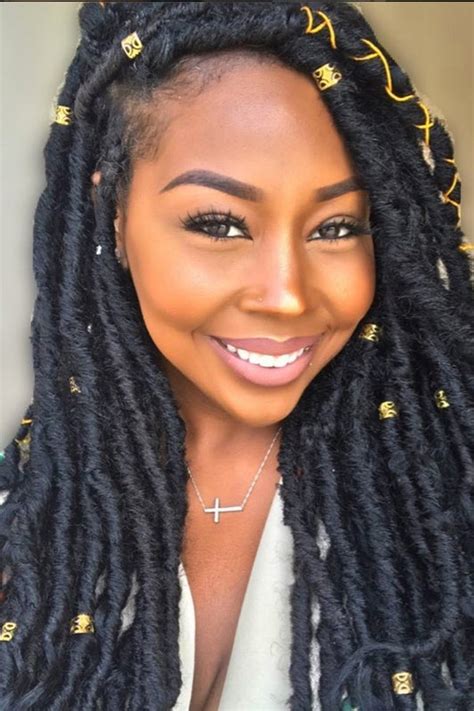 23 Beautiful Black Women Who Will Make You Want Goddess Locs Essence