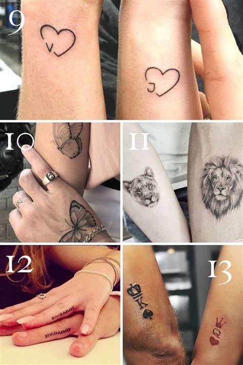 41 Cute Couples Tattoo Ideas To Gush Over Tattoo Glee