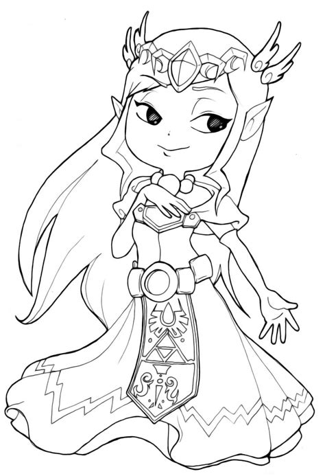 Wolf Link Coloring Pages Warehouse Of Ideas