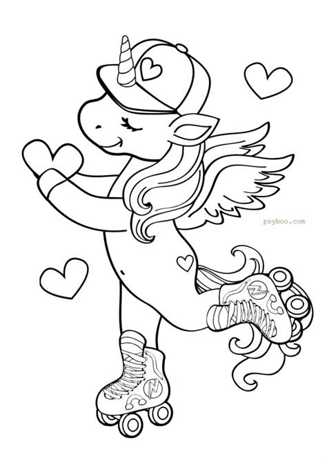 18 Easy Unicorn Coloring Pages to Print Free ⋆ Mom's at Home