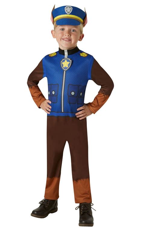 Chase Costume Paw Patrol Fancy Dress Paw Patrol Outfit Chase Costume