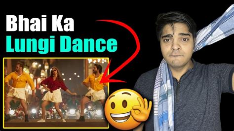 Yentamma Song Review Salman Bhai Lungi Dance Ram Charan Dance With Salman Khan Youtube