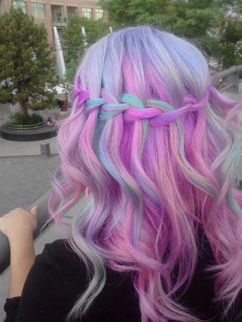 Rainbow Ombre Mermaid Inspired Hair The Fashion Supernova