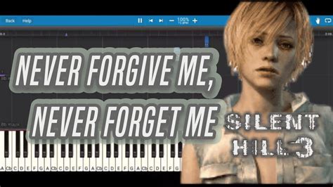 Never Forgive Me Never Forget Me Silent Hill 3 Akira Yamaoka