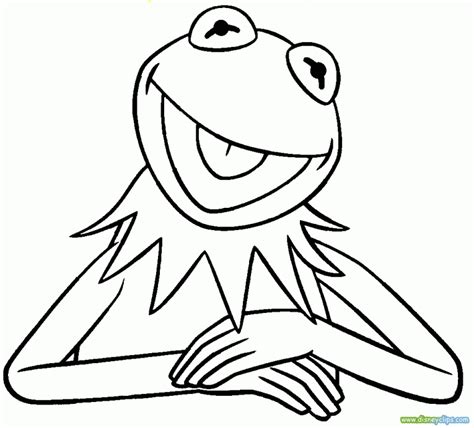 Kermit The Frog Coloring Pages Coloring Home